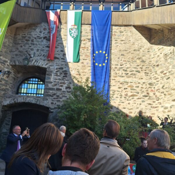 Verleihung der Friedensmedaille und EUROPAFEST auf der Europaburg Forchtenstein in Neumarkt ( ST) am 3.10.2025