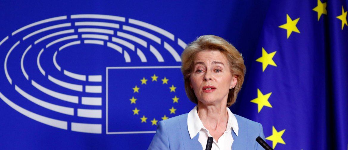 Illustration: Die neue EU- Kommissionspräsidentin Ursula von der Leyen (27.11.2019)