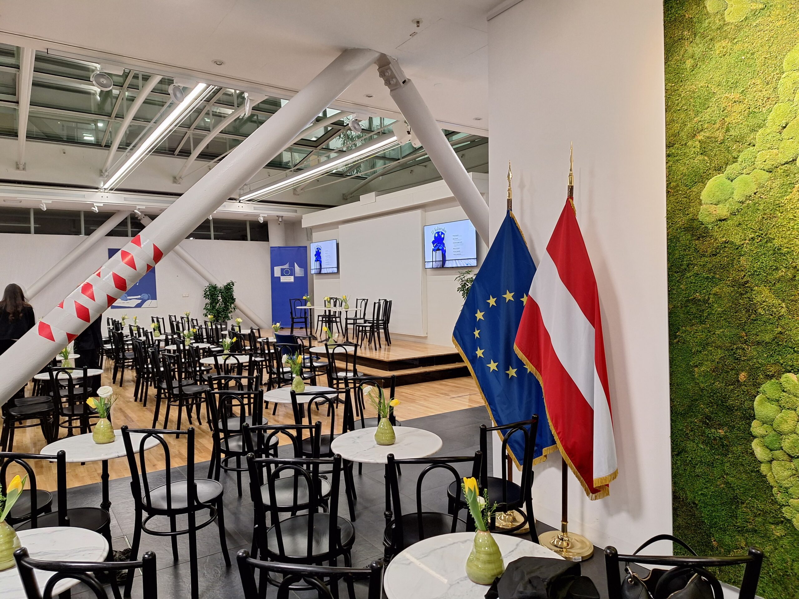 Illustration: EU-Kultursalon zu Kroatiens Geschichte und Zukunft inmitten von Europa
