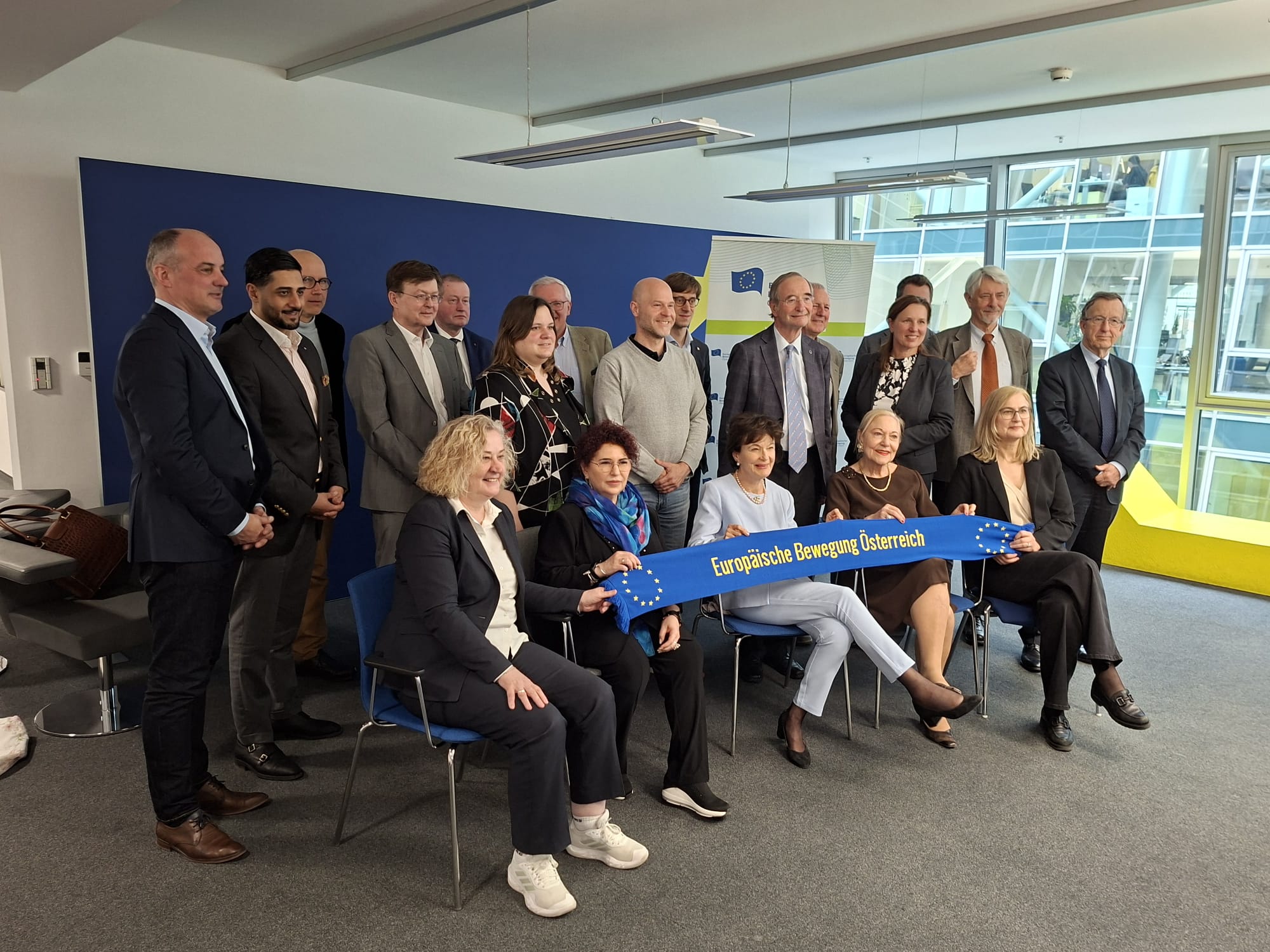 Illustration: Mitgliederversammlung der Europäischen Bewegung Österreich (EBÖ) und Neuwahl