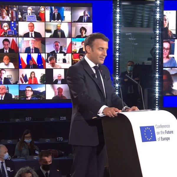 Lancement de la Conférence sur l’avenir de l’Europe à Strasbourg, le 9 mai 2021