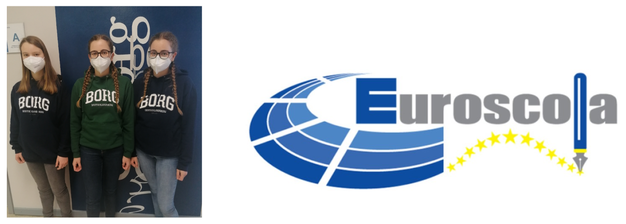 Illustration: Die erfolgreiche Teilnahme an EUROSCOLA 2021 der Botschafterschule des Europäischen Parlaments, des BORG Deutschlandsberg